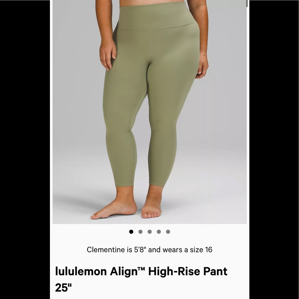 NWT Lululemon Align Pant 25”